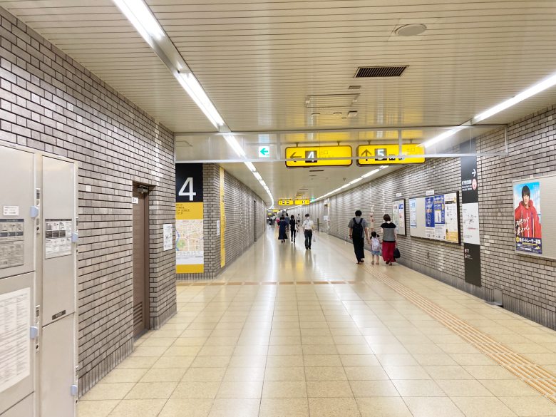 博多駅　祇園駅　地下連絡通路