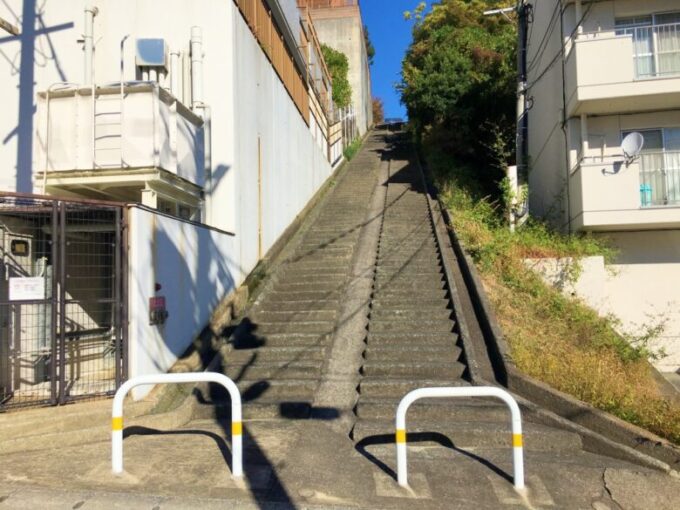 寺塚の階段
