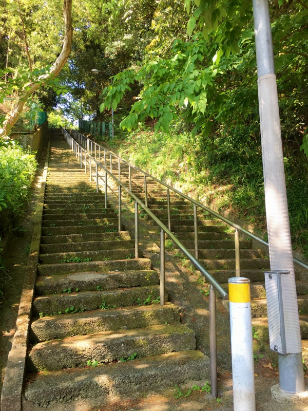 長丘の階段