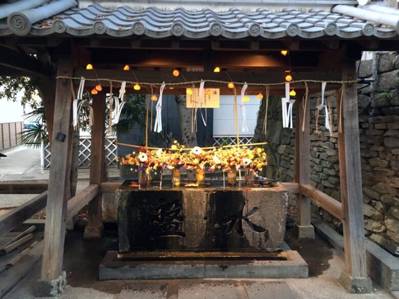 神社ハロウィン