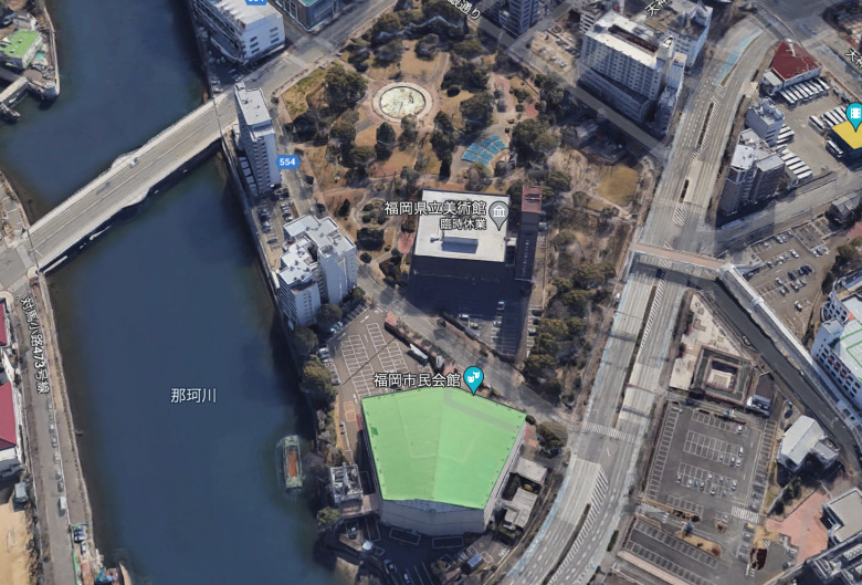 須崎公園　福岡県立美術館