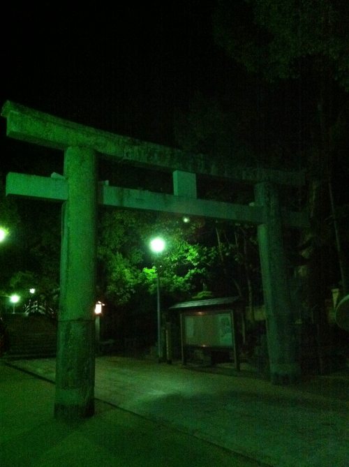 太宰府天満宮の夜