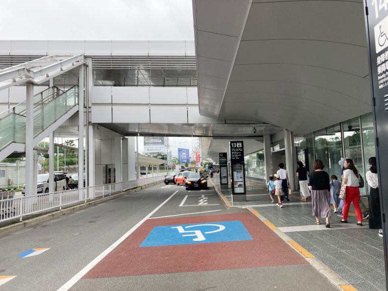 身障者用乗降場 福岡空港　車