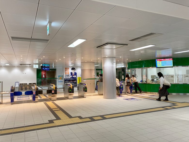博多駅　七隈線　場所　どこ　地下鉄　改札　入口　ホーム