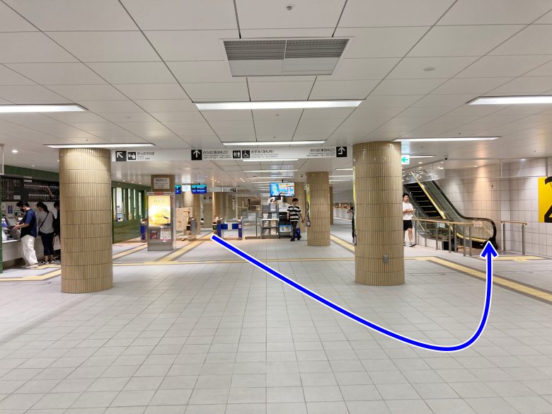 櫛田神社前駅　地下鉄七隈線　キャナルシティ博多　行き方