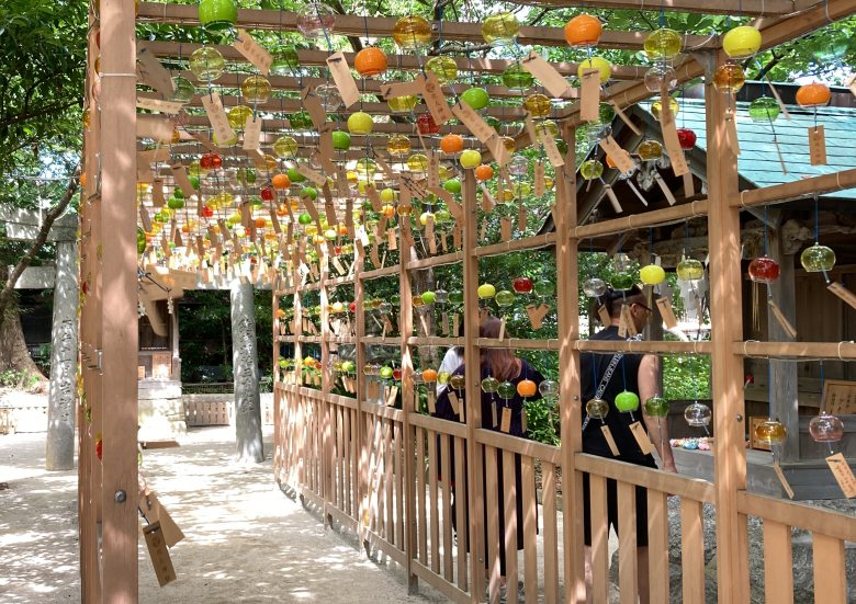 現人神社 風鈴 縁結び 仕事運 パワースポット 福岡 那珂川