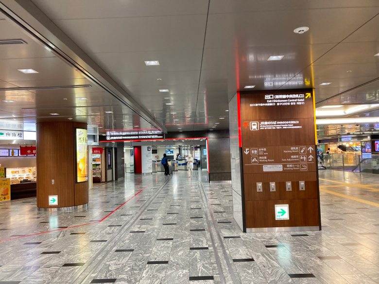 博多駅　新幹線　在来線　乗換方法　JR九州