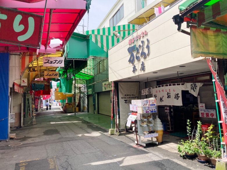 小飼商店街 小飼交差点の場所・地図 日本初のスクランブル交差点 熊本市中央区