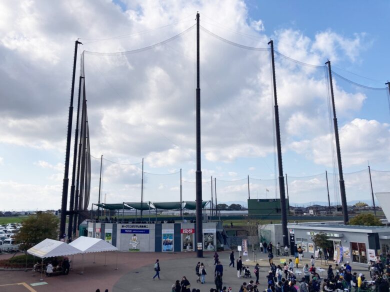 ホークススタジアム筑後第二 福岡ソフトバンクホークス 球場 写真 場所 ファーム