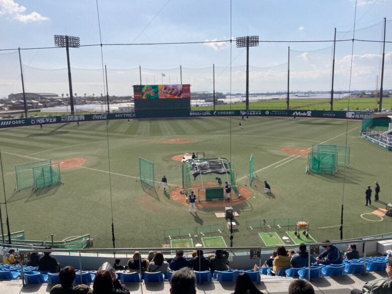 タマスタ筑後　座席　見え方　福岡ソフトバンクホークス