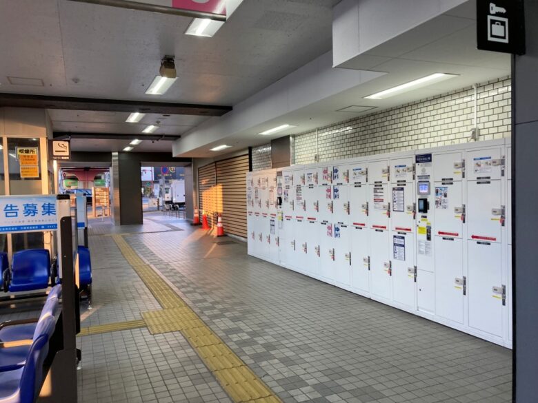 西鉄久留米駅　コインロッカー　場所　地図　料金