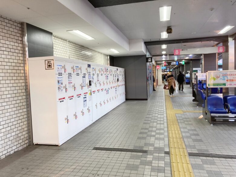 西鉄久留米駅　コインロッカー　場所　地図　料金